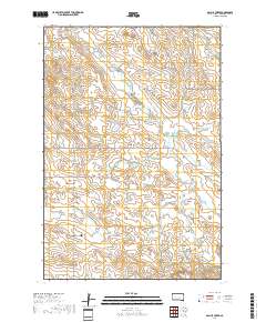 Gallup Creek 2017 topographic map thumbnail