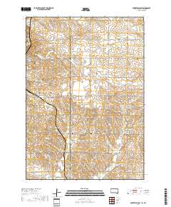 Garretson East 2017 topographic map thumbnail