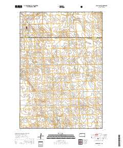 Glad Valley 2017 topographic map thumbnail