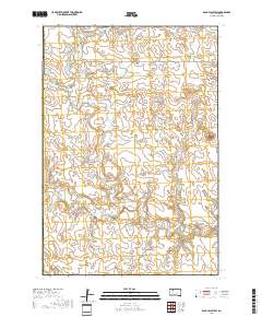 Glad Valley SW 2017 topographic map thumbnail