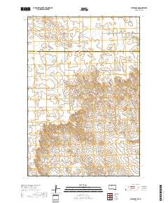 Glencross NE 2017 topographic map thumbnail