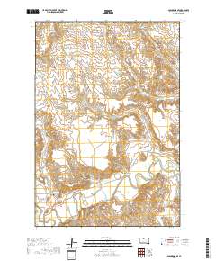 Glencross SE 2017 topographic map thumbnail