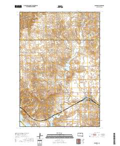Glenham 2017 topographic map thumbnail
