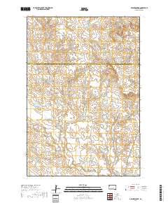 Granger Creek 2017 topographic map thumbnail