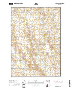 Grindstone Butte 2017 topographic map thumbnail
