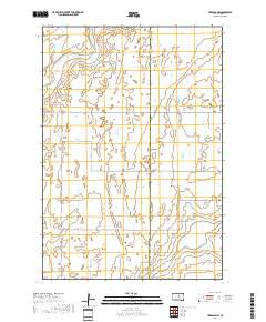 Harrold NW 2017 topographic map thumbnail