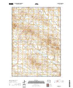 Hay Creek 2017 topographic map thumbnail