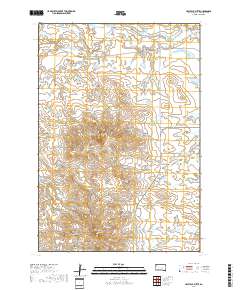Haystack Butte 2017 topographic map thumbnail