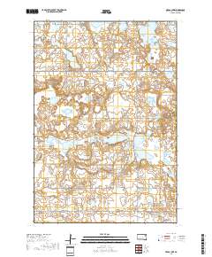 Heggs Lake 2017 topographic map thumbnail