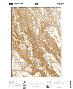 Hereford NE 2017 topographic map thumbnail