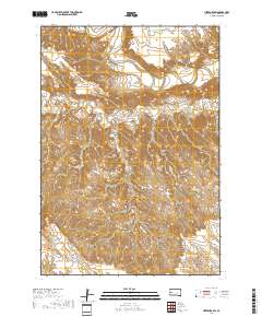 Hereford SW 2017 topographic map thumbnail