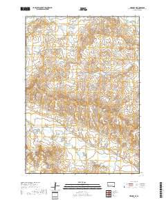 Hermosa NE 2017 topographic map thumbnail