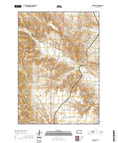 Hermosa NW 2017 topographic map thumbnail