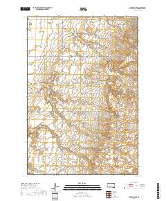Hickman Lake 2017 topographic map thumbnail