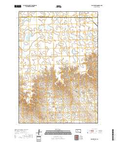 High Elk Hill 2017 topographic map thumbnail