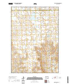 High Elk Hill NW 2017 topographic map preview