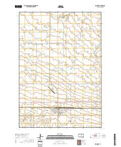 Highmore 2017 topographic map thumbnail