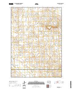 Horse Creek 2017 topographic map thumbnail