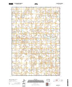 Hosmer NW 2017 topographic map thumbnail
