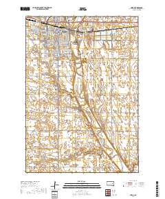 Huron 2017 topographic map thumbnail
