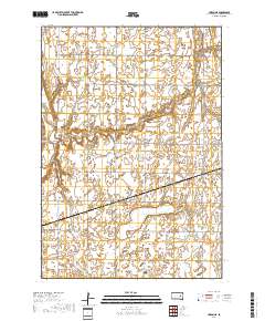 Huron NE 2017 topographic map thumbnail