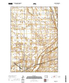 Huron NW 2017 topographic map thumbnail