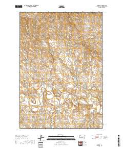 Imogene 2017 topographic map thumbnail