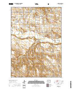 Interior 2017 topographic map thumbnail