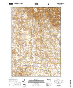 Irish Butte 2017 topographic map thumbnail