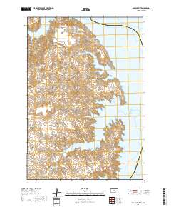 Iron Post Buttes 2017 topographic map thumbnail