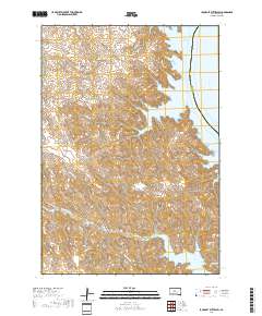 Iron Post Buttes SW 2017 topographic map thumbnail