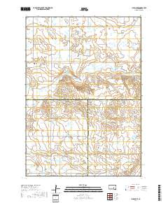 Isham Lake 2017 topographic map thumbnail