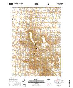 J K Butte 2017 topographic map thumbnail