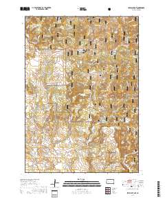 Jewel Cave NW 2017 topographic map thumbnail