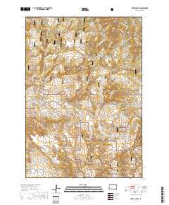 Jewel Cave SE 2017 topographic map thumbnail
