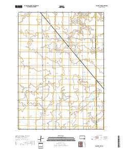 Kloucek Lake 2017 topographic map thumbnail