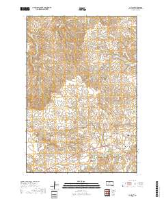 La Plant 2017 topographic map thumbnail