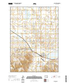 Lake Andes 2017 topographic map thumbnail