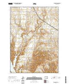 Lake Andes NW 2017 topographic map thumbnail