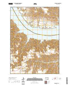 Lake Andes SW 2017 topographic map thumbnail