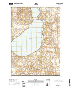 Lake Poinsett 2017 topographic map thumbnail