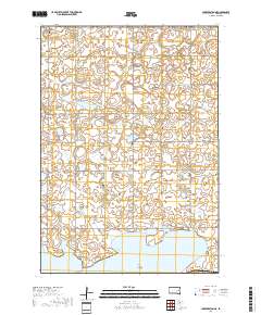 Lake Preston NE 2017 topographic map thumbnail