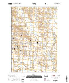 Lemmon Lake 2017 topographic map thumbnail
