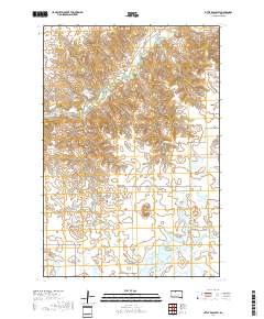 Little Eagle SW 2017 topographic map thumbnail