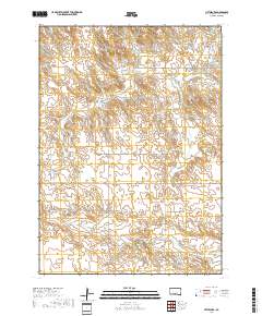 Littleburg 2017 topographic map thumbnail