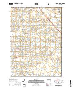 Lone Well Creek East 2017 topographic map thumbnail