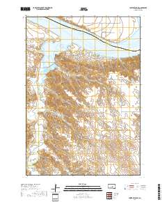 Lower Brule SW 2017 topographic map thumbnail