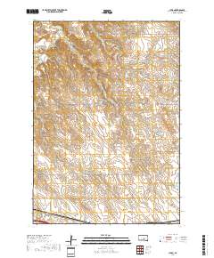 Lyman 2017 topographic map thumbnail