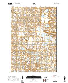 Lynn Lake 2017 topographic map thumbnail