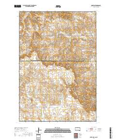 Mahto NW 2017 topographic map thumbnail